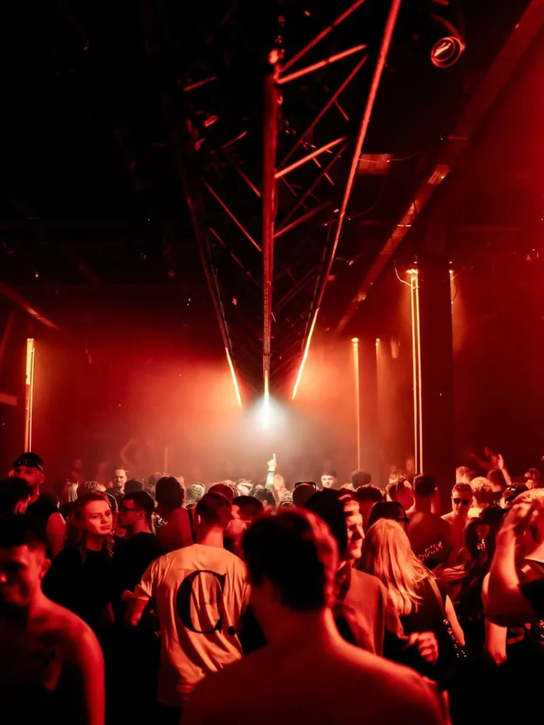 rode pulse voor de lichtshow Area50 Boery ANL